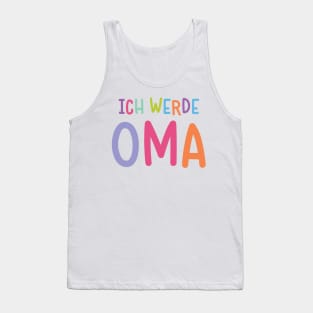 Ich werde Oma Geschenk Tank Top